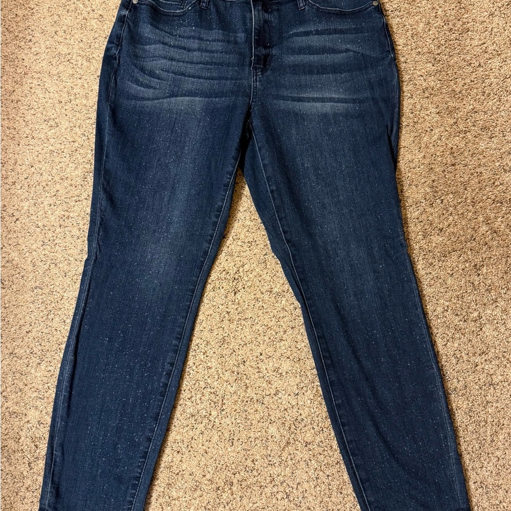 Judy Blue Dark Blue Women's Jeans - Size 15 (32 waist / 27 inch inseam)